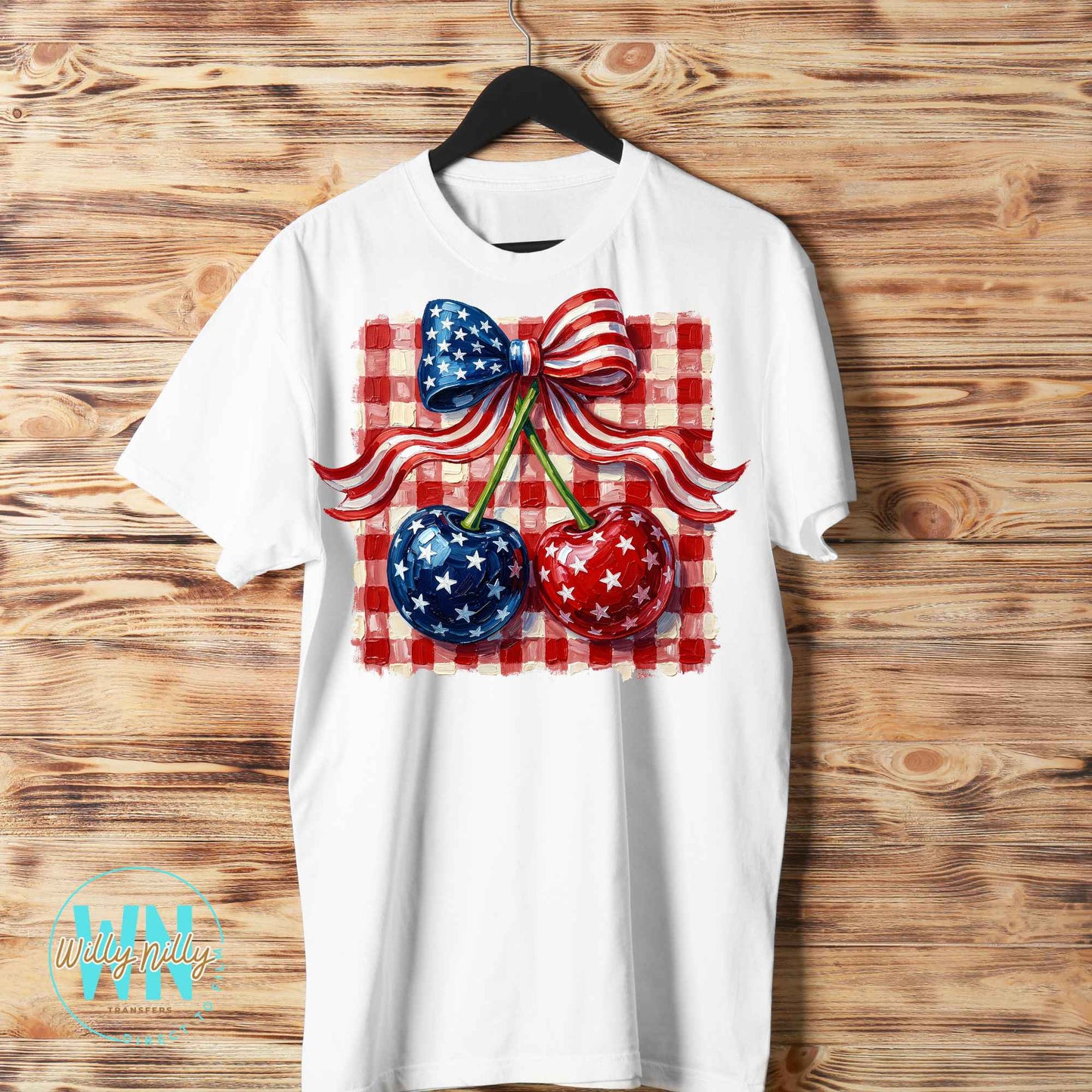 Freedom Cherry-Ready to Press DTF Transfer