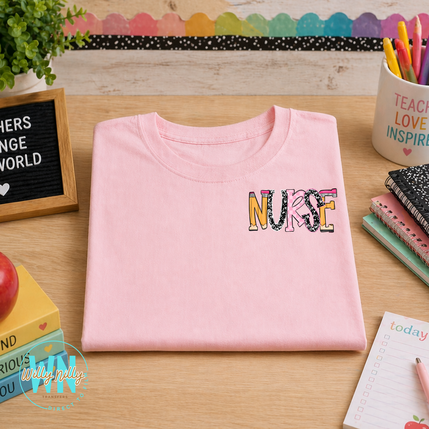 School Nurse-Ready to Press DTF Transfer
