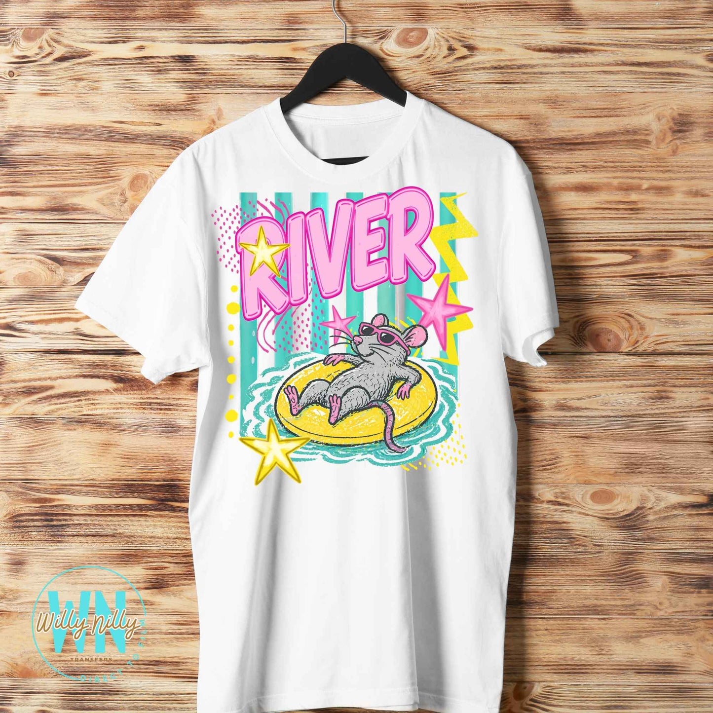 River-Ready to Press DTF Transfer
