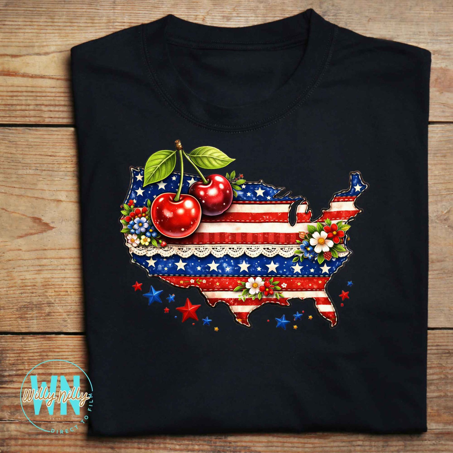 United States of America-Ready to Press DTF Transfer