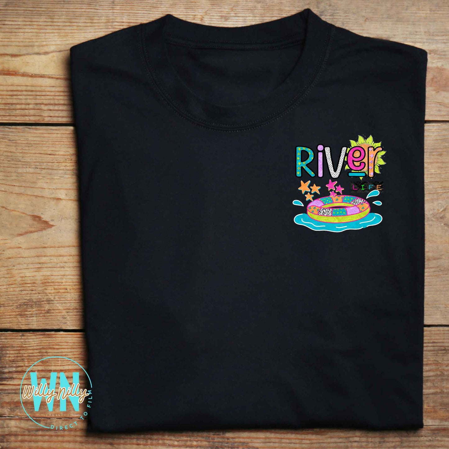 River Life (tube)-Ready to Press DTF Transfer
