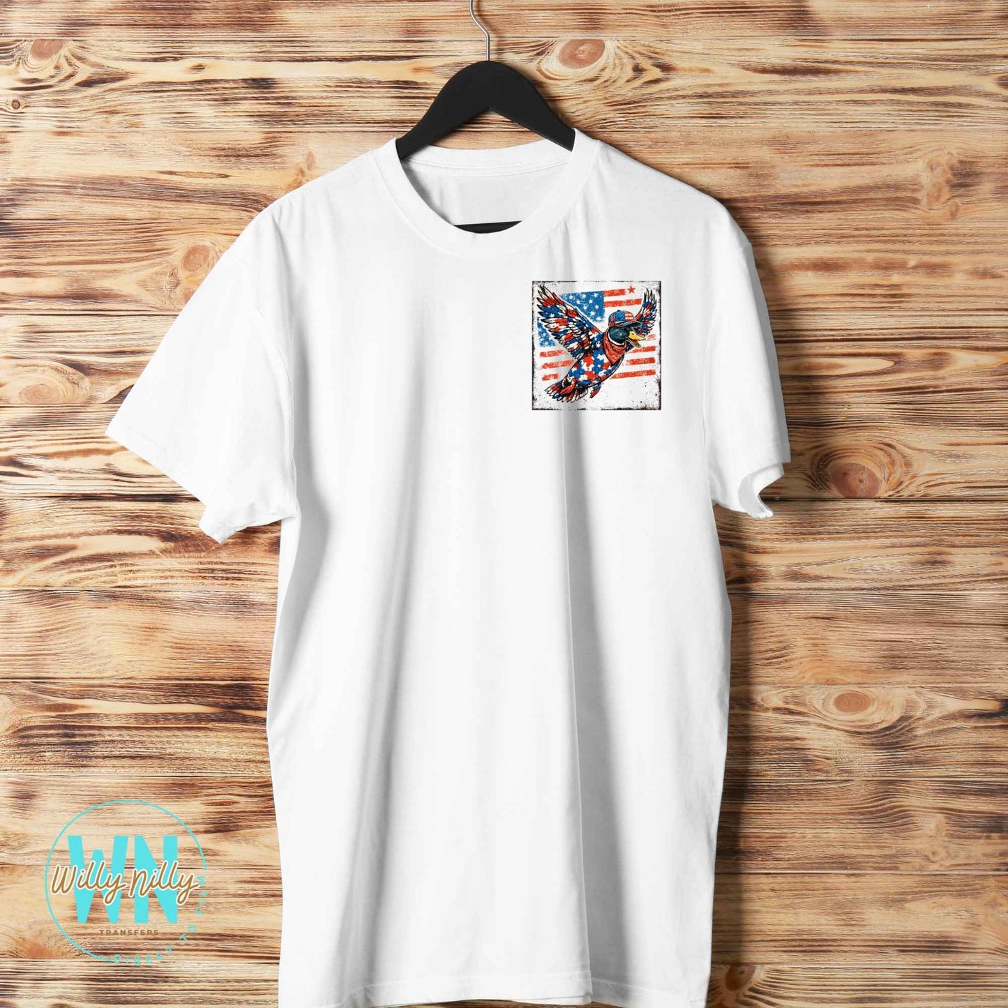 American Duck-Ready to Press DTF Transfer