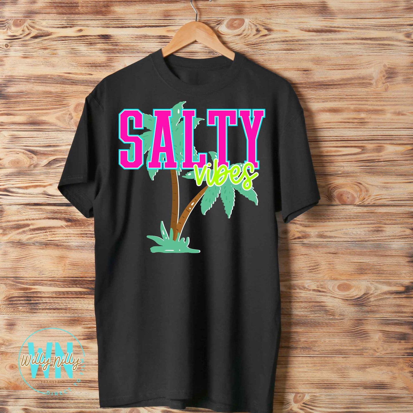 Salty Vibes by the Shore-Ready to Press DTF Transfer