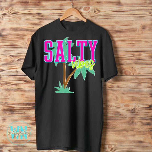 Salty Vibes by the Shore-Ready to Press DTF Transfer