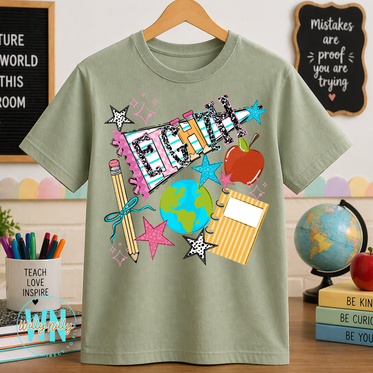 Eighth Grade (back to school)-Ready to Press DTF Transfer