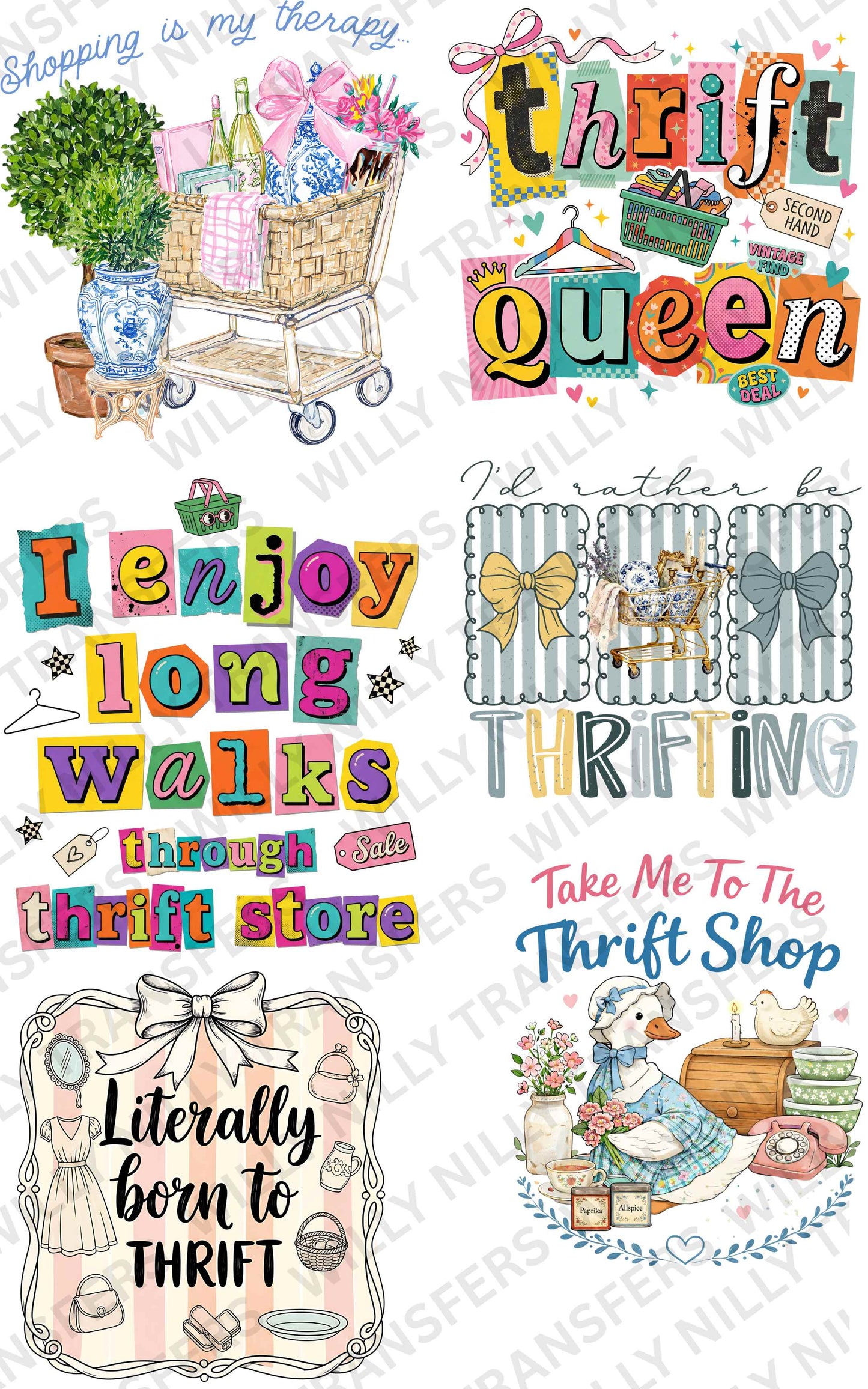 Premade Gang Sheet-Thrift Queen (Adult)