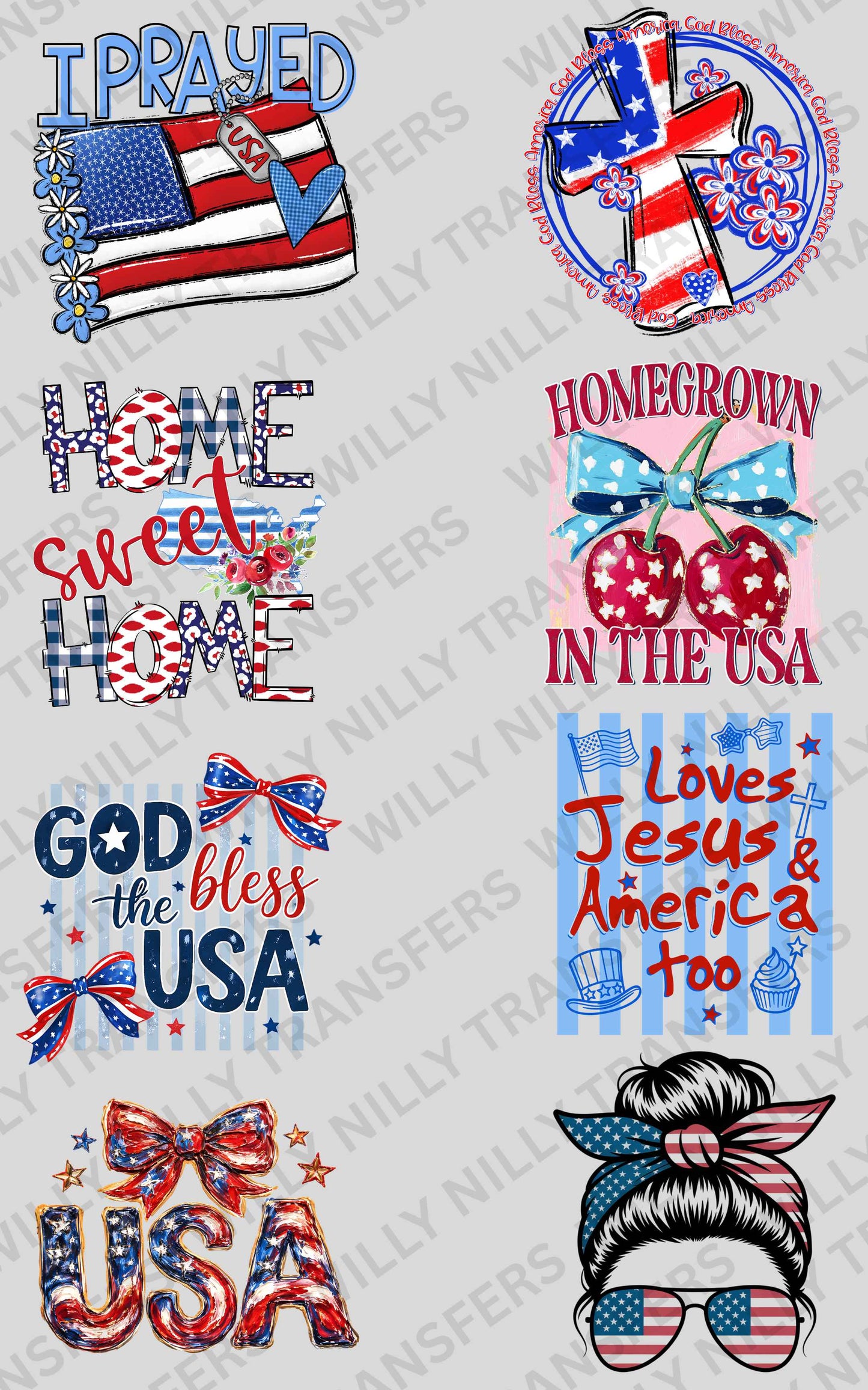 Premade Gang Sheet-Homegrown in the USA (Youth)