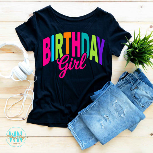 Birthday Girl-Ready to Press DTF Transfer