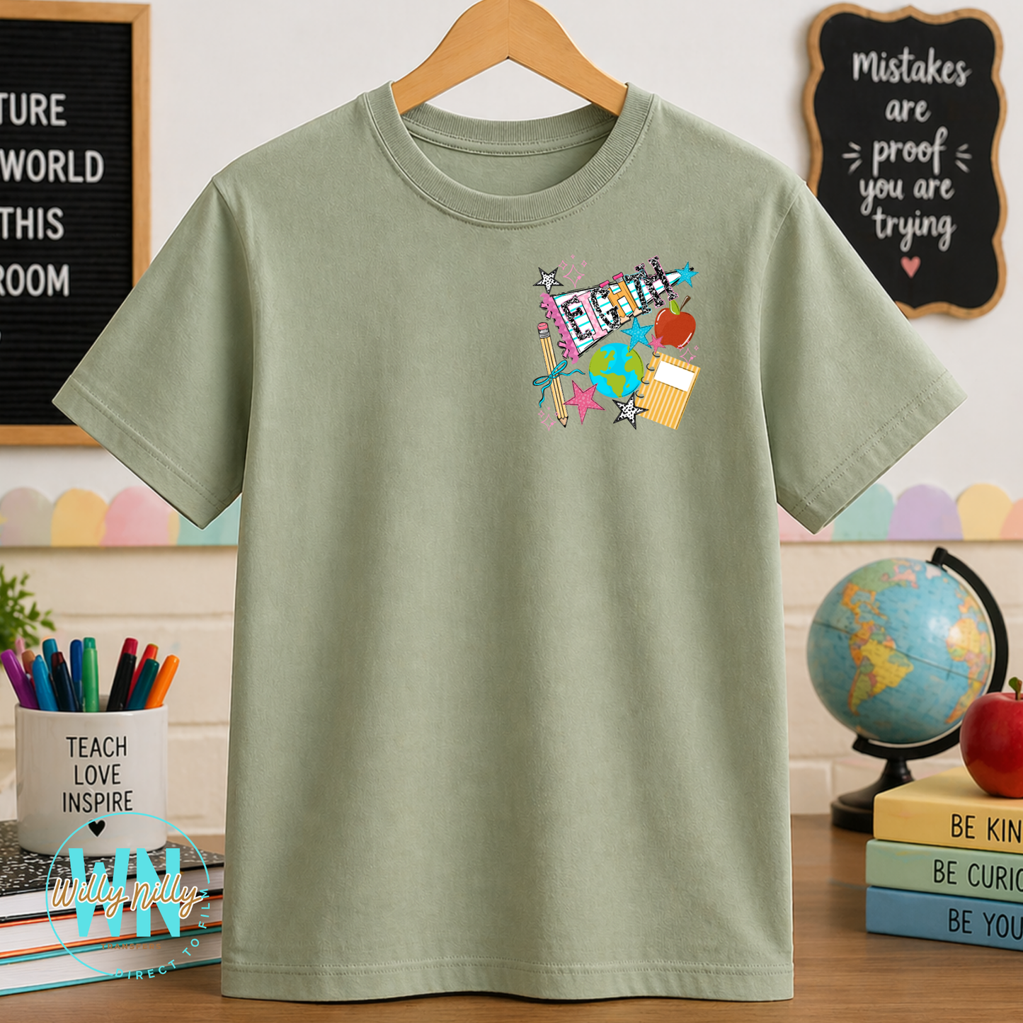 Eighth Grade (back to school)-Ready to Press DTF Transfer