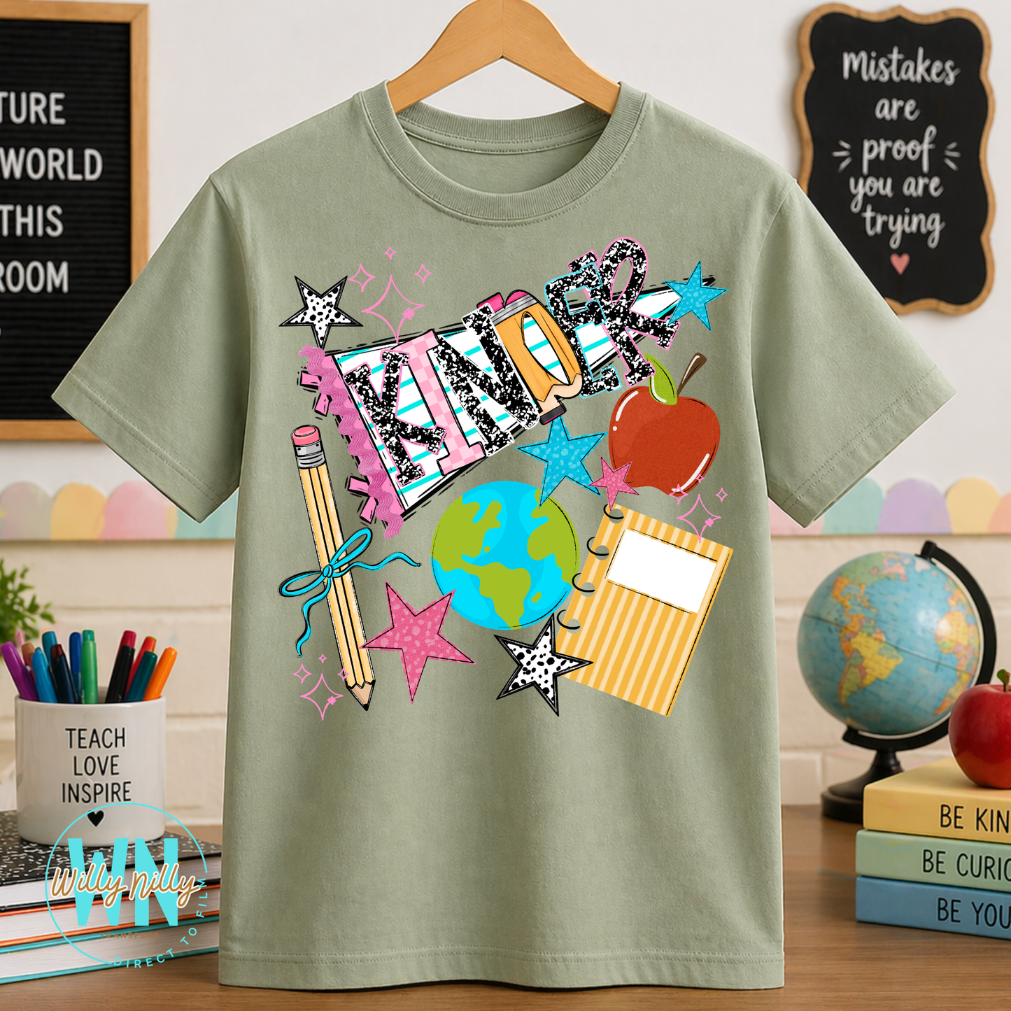 Kindergarten (back to school)-Ready to Press DTF Transfer