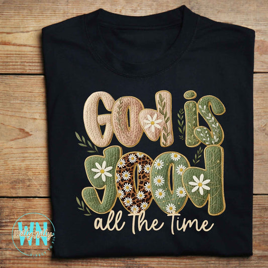 God is Good-Ready to Press DTF Transfer