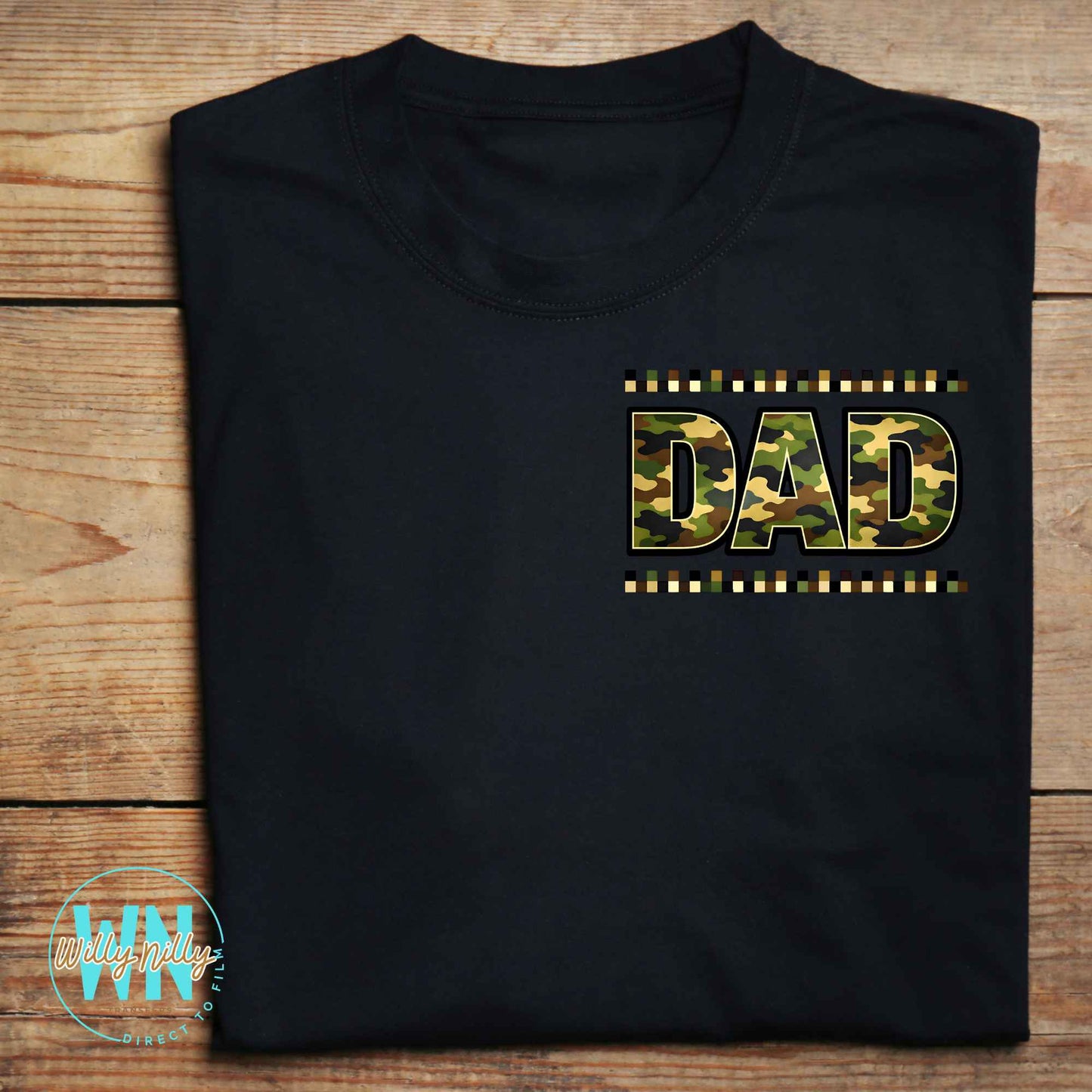 Camo Dad-Ready to Press DTF Transfer