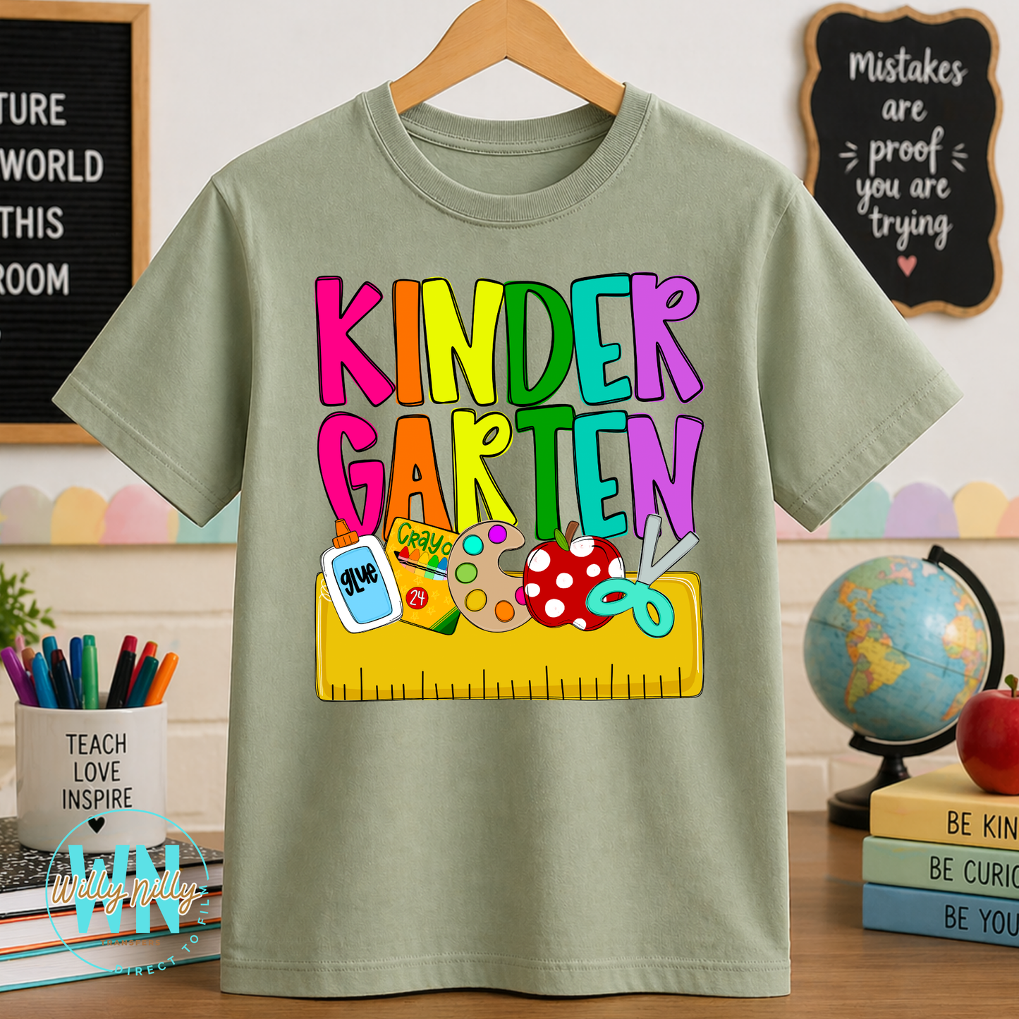 Kindergarten-Ready to Press DTF Transfer