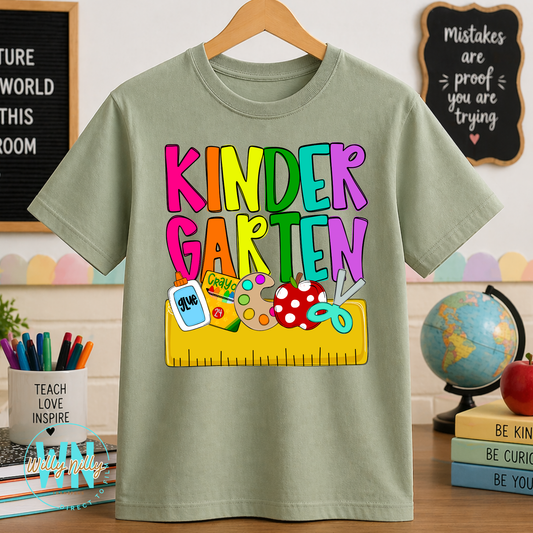 Kindergarten-Ready to Press DTF Transfer