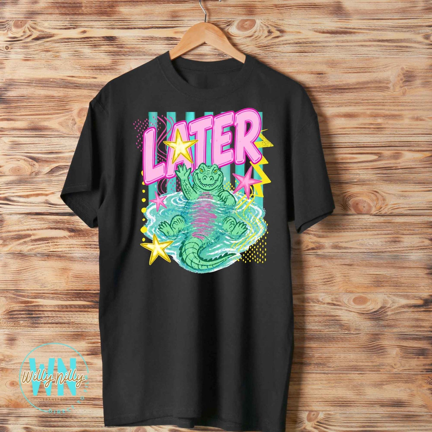 Later Gator (cute)-Ready to Press DTF Transfer