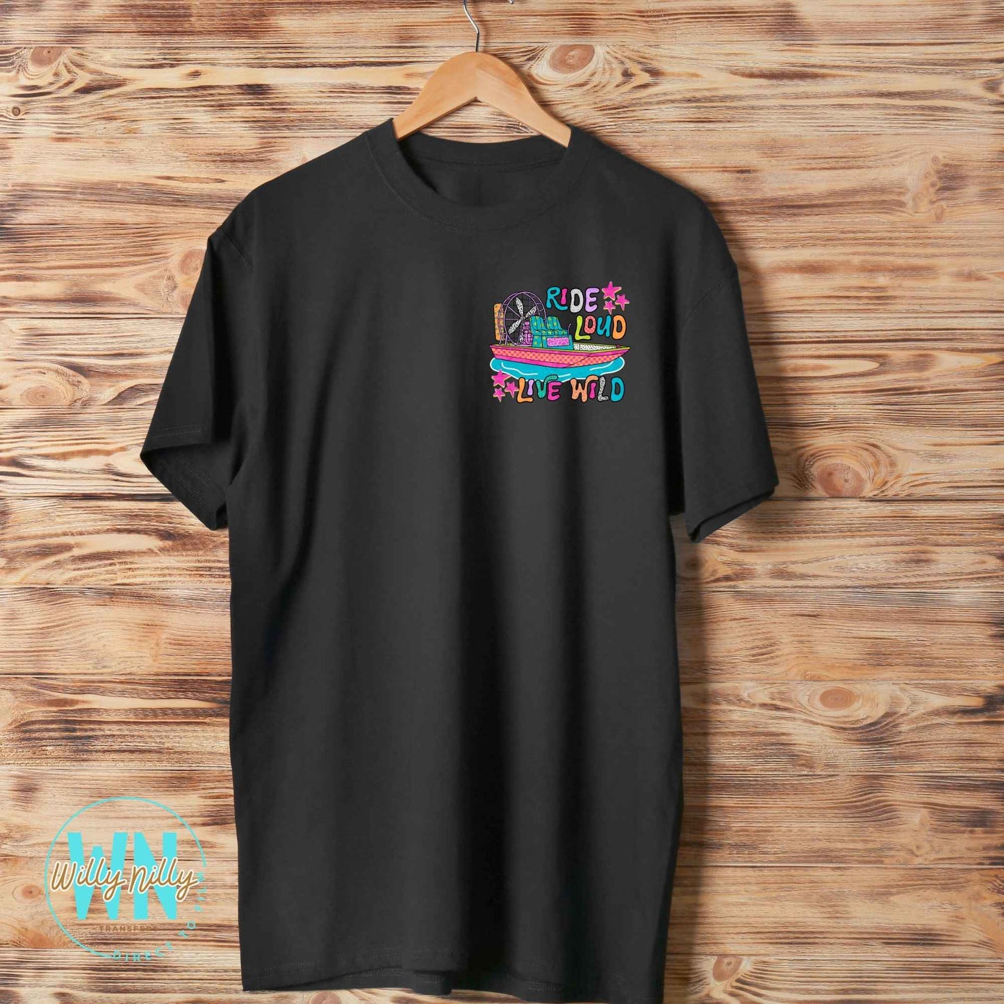 Ride Loud, Live Wild-Ready to Press DTF Transfer