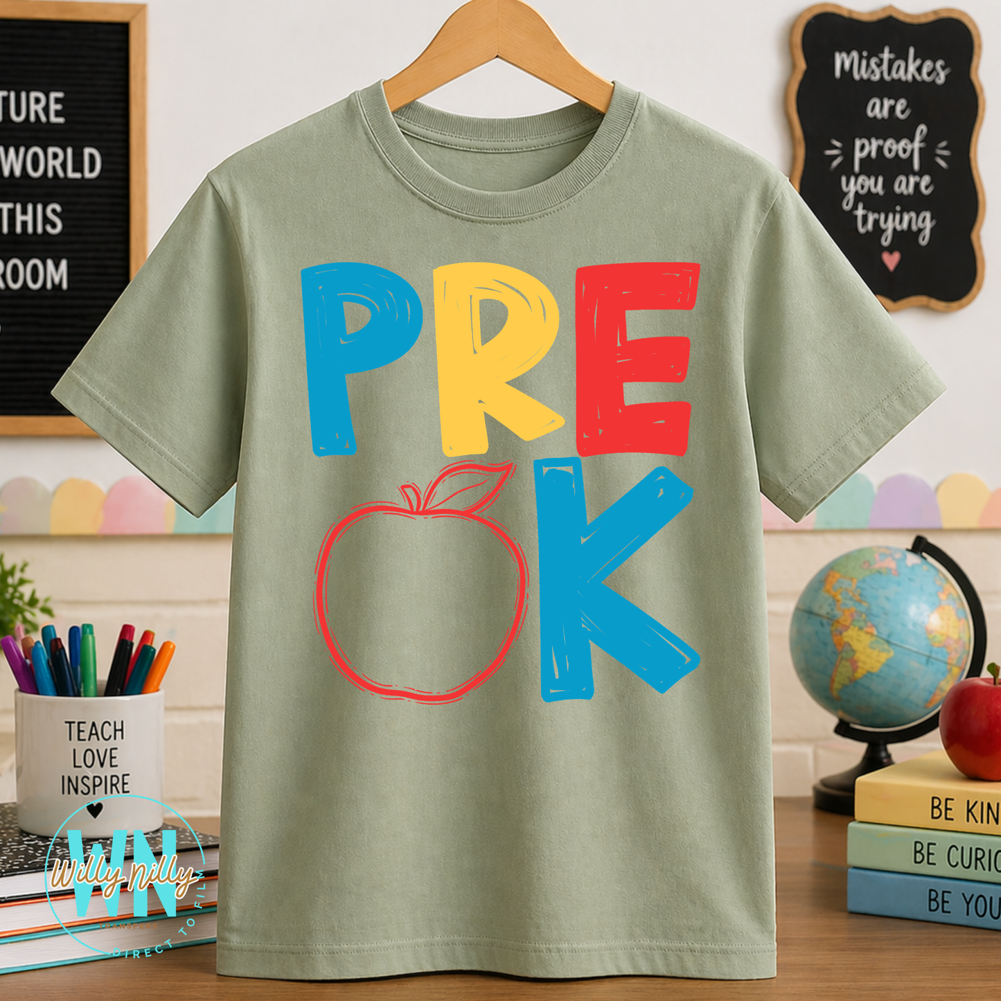 PreK (apple)-Ready to Press DTF Transfer