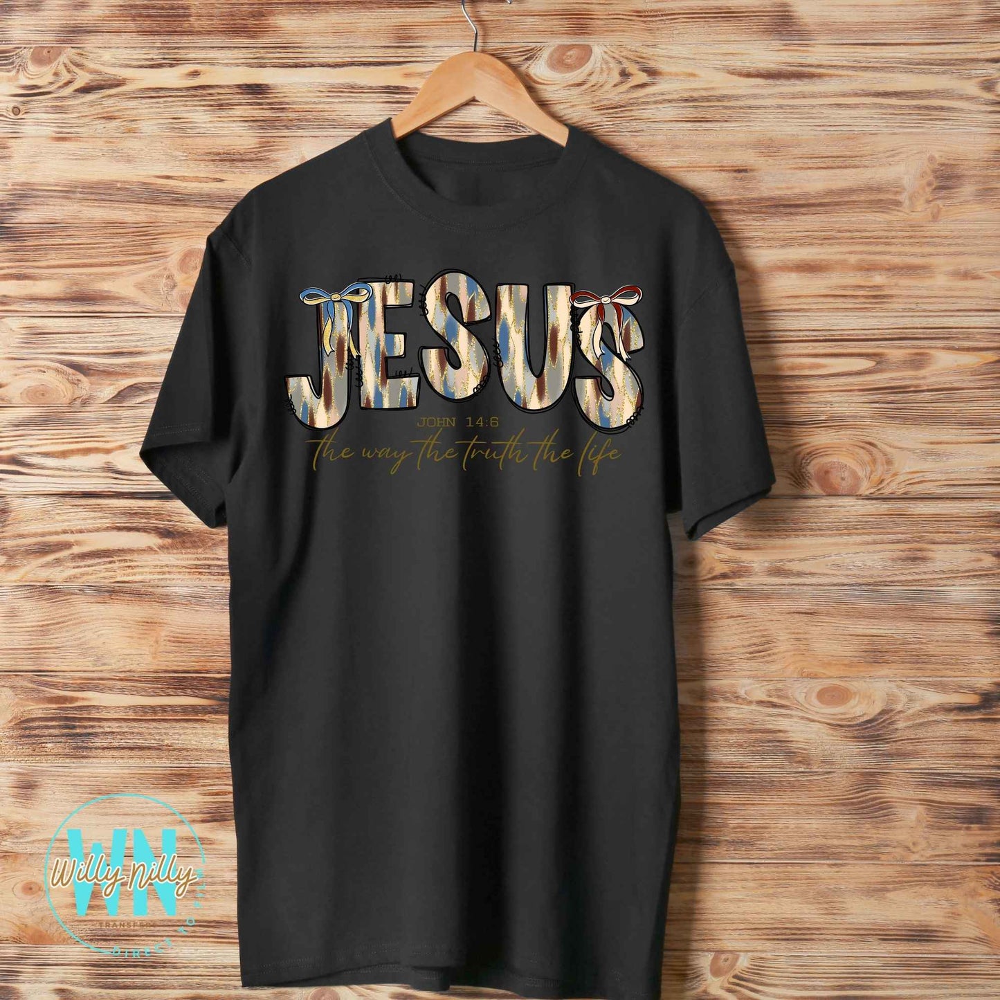 Jesus-Ready to Press DTF Transfer