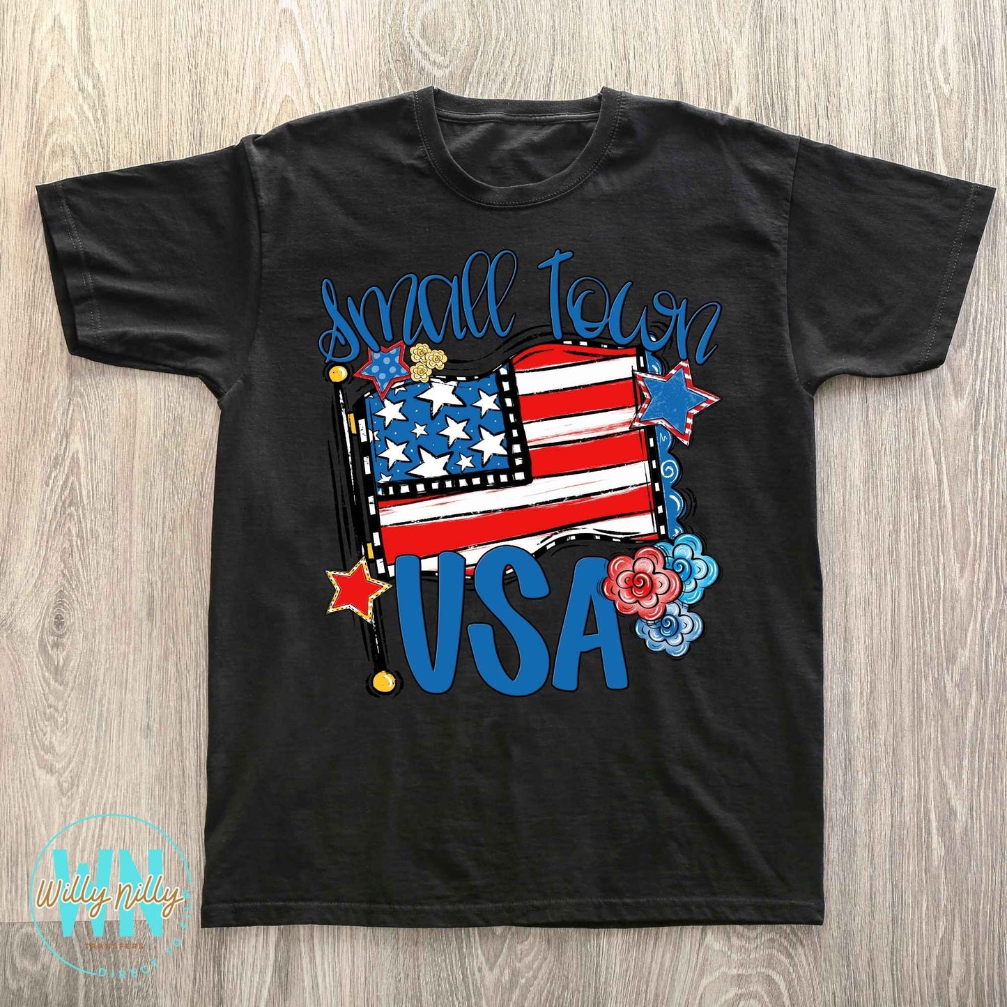 Small Town USA-Ready to Press DTF Transfer