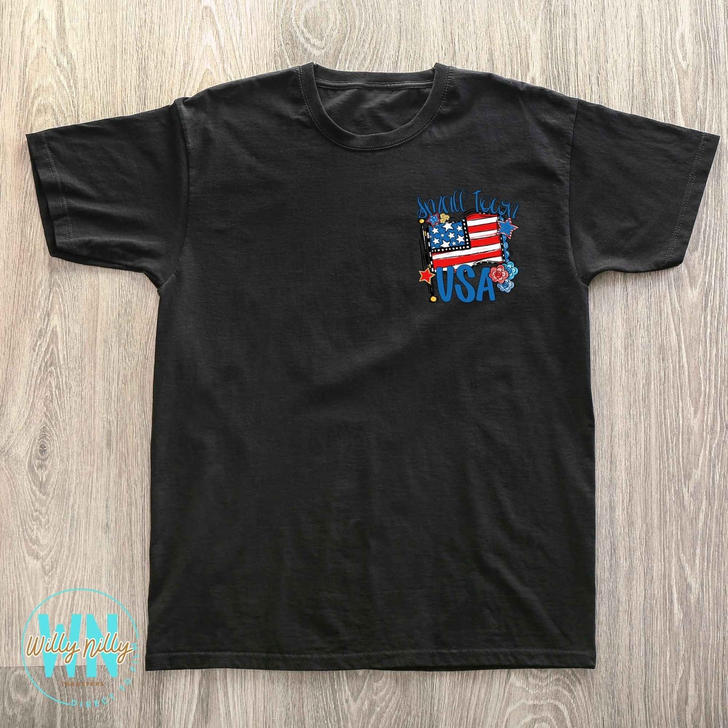 Small Town USA-Ready to Press DTF Transfer