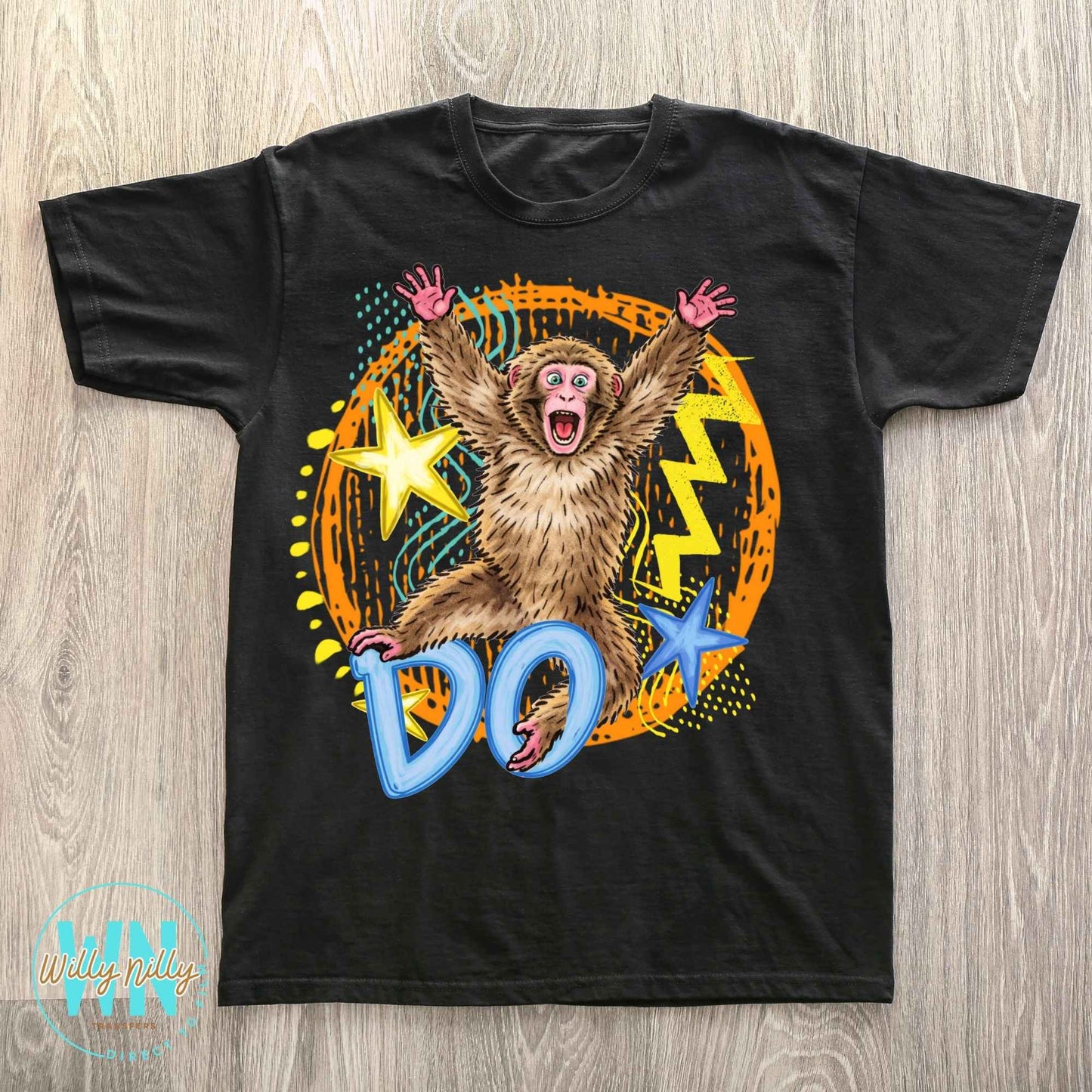 Monkey Do-Ready to Press DTF Transfer