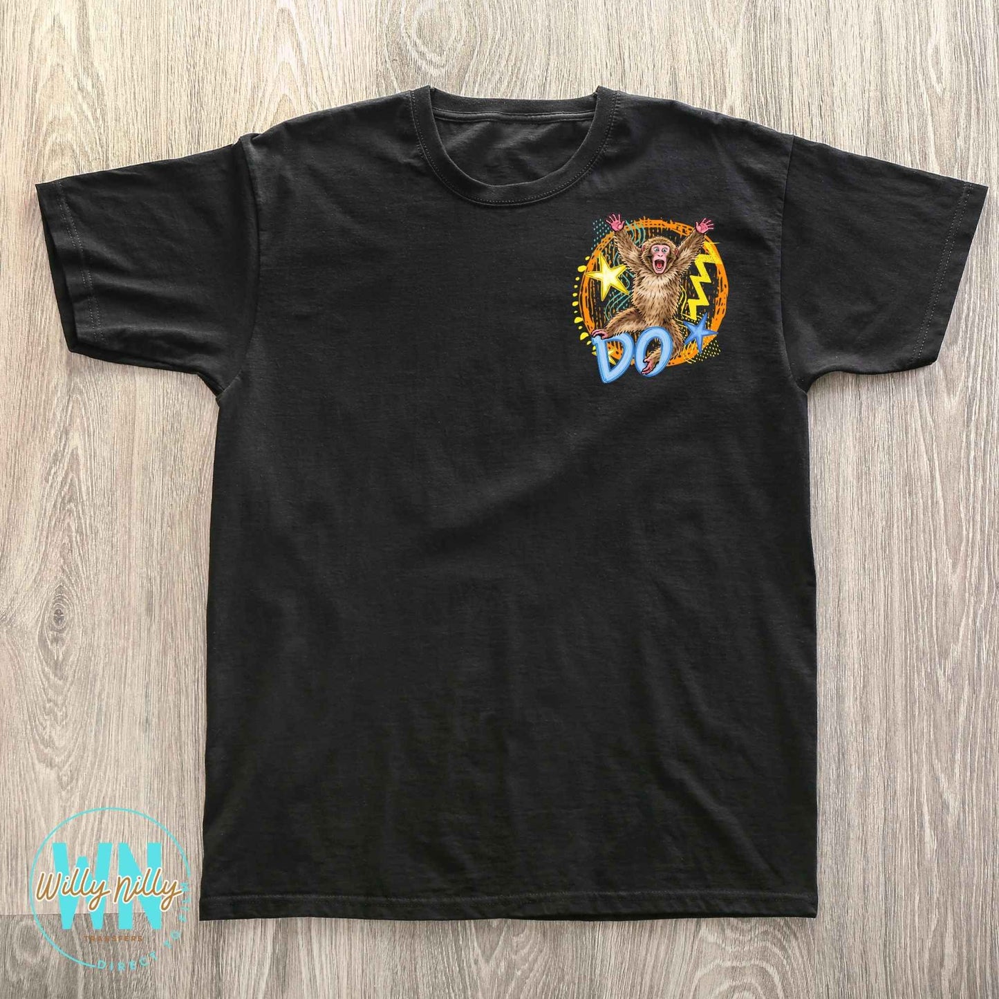 Monkey Do-Ready to Press DTF Transfer
