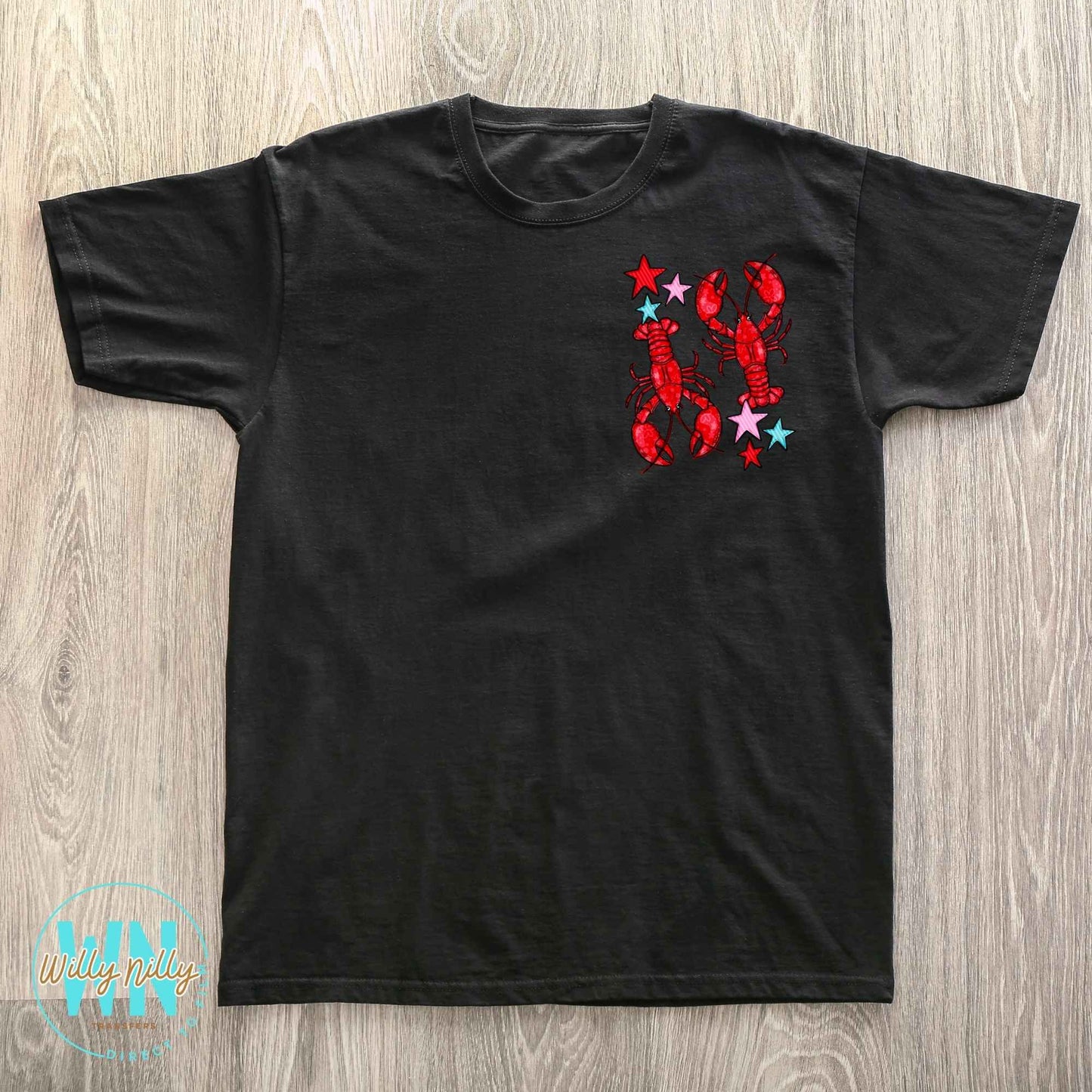 Summer Lobster-Ready to Press DTF Transfer