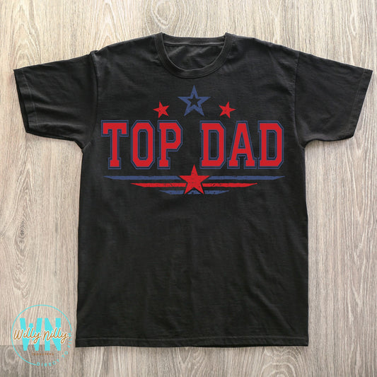 Top Dad-Ready to Press DTF Transfer