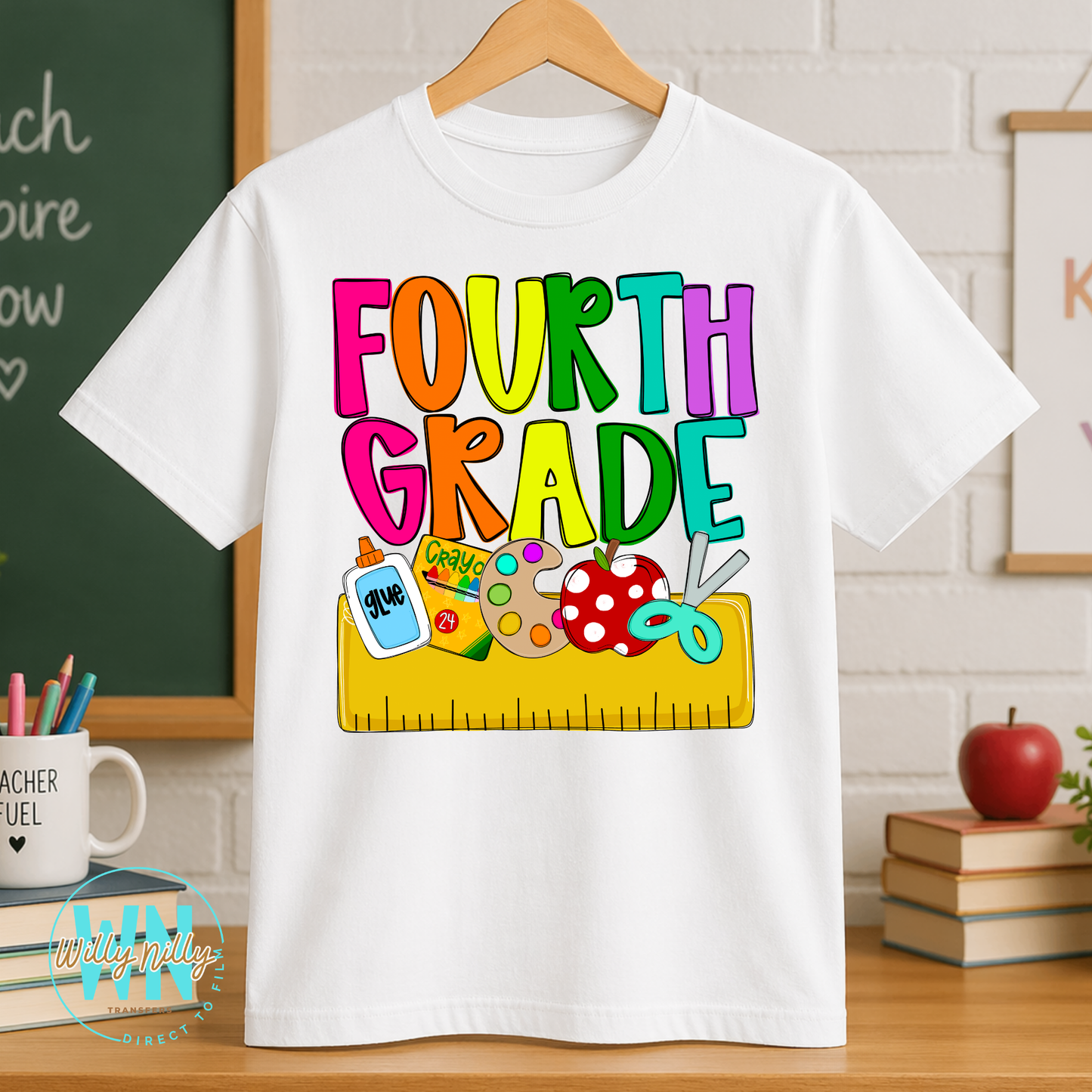 Fourth Grade-Ready to Press DTF Transfer