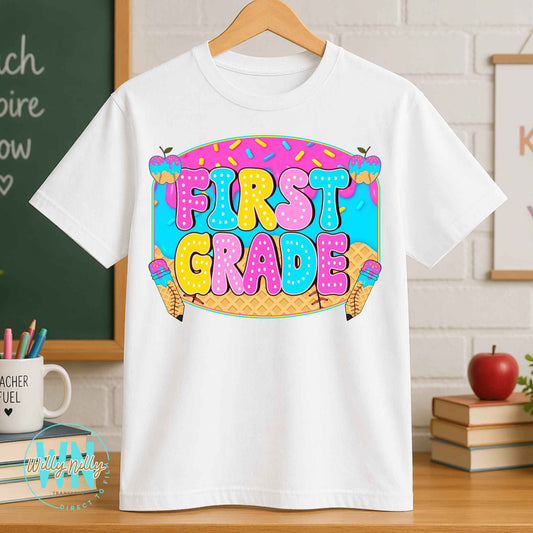 First Grade (sweet)-Ready to Press DTF Transfer