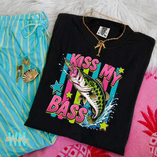 Kiss My Bass-Ready to Press DTF Transfer
