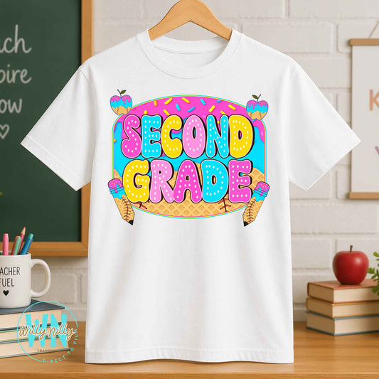 Second Grade (sweet)-Ready to Press DTF Transfer