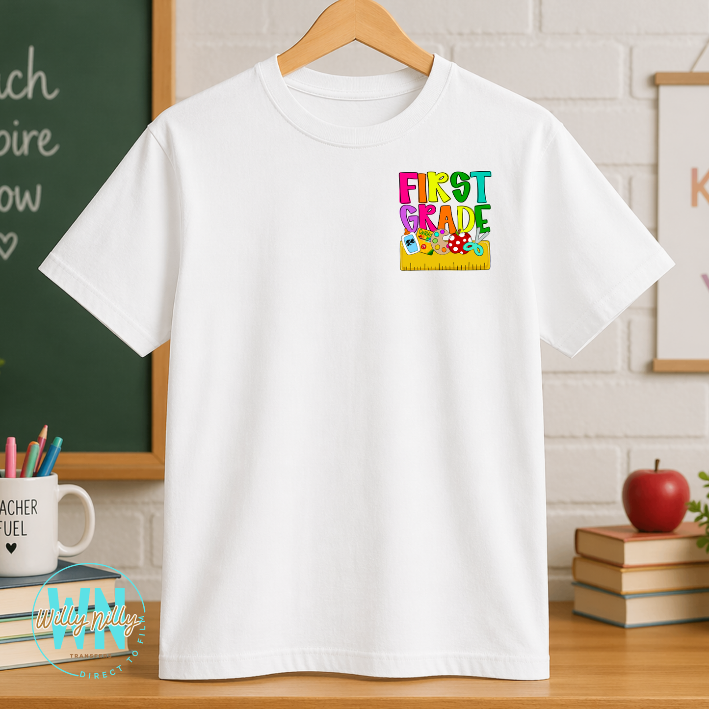 First Grade-Ready to Press DTF Transfer