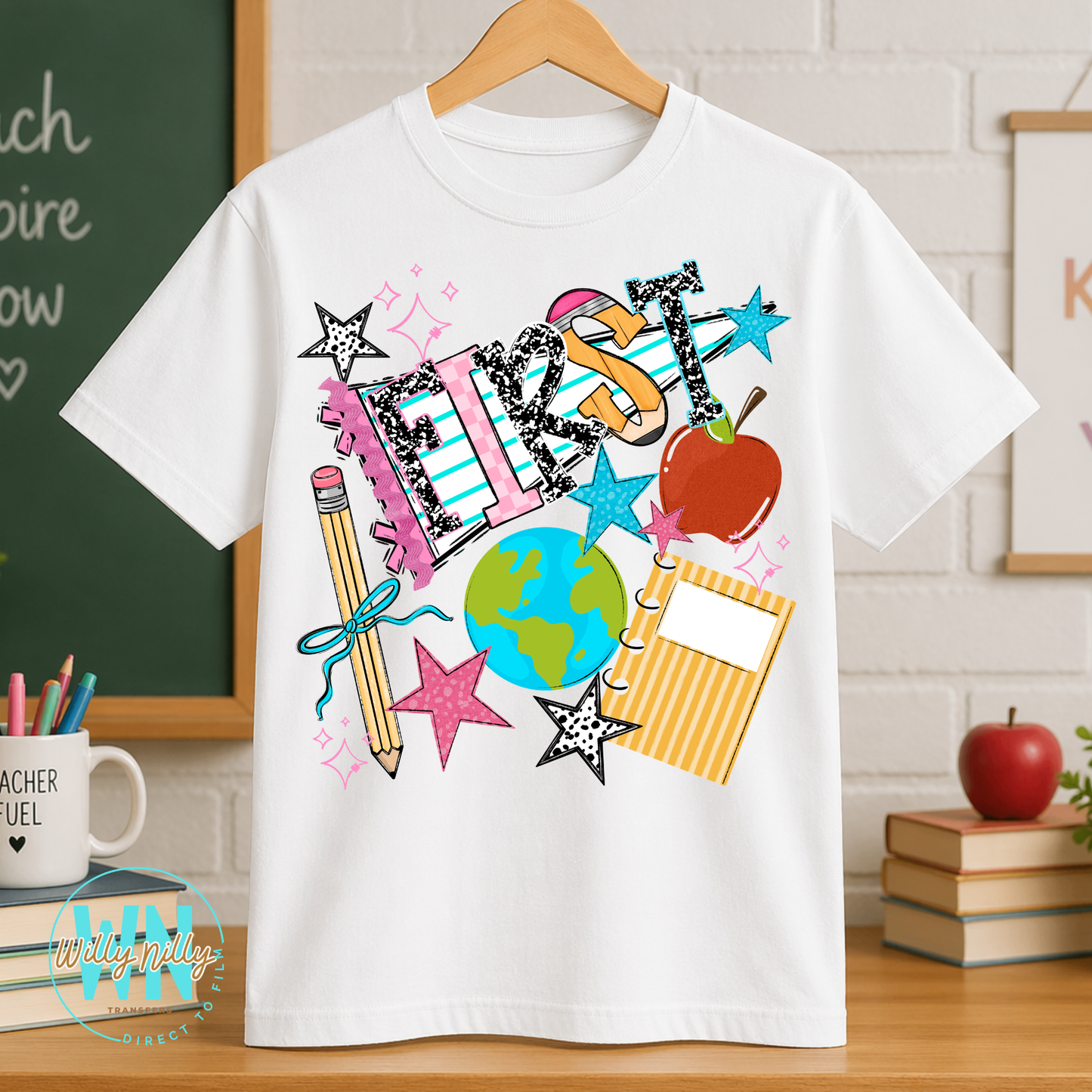 First Grade (back to school)-Ready to Press DTF Transfer