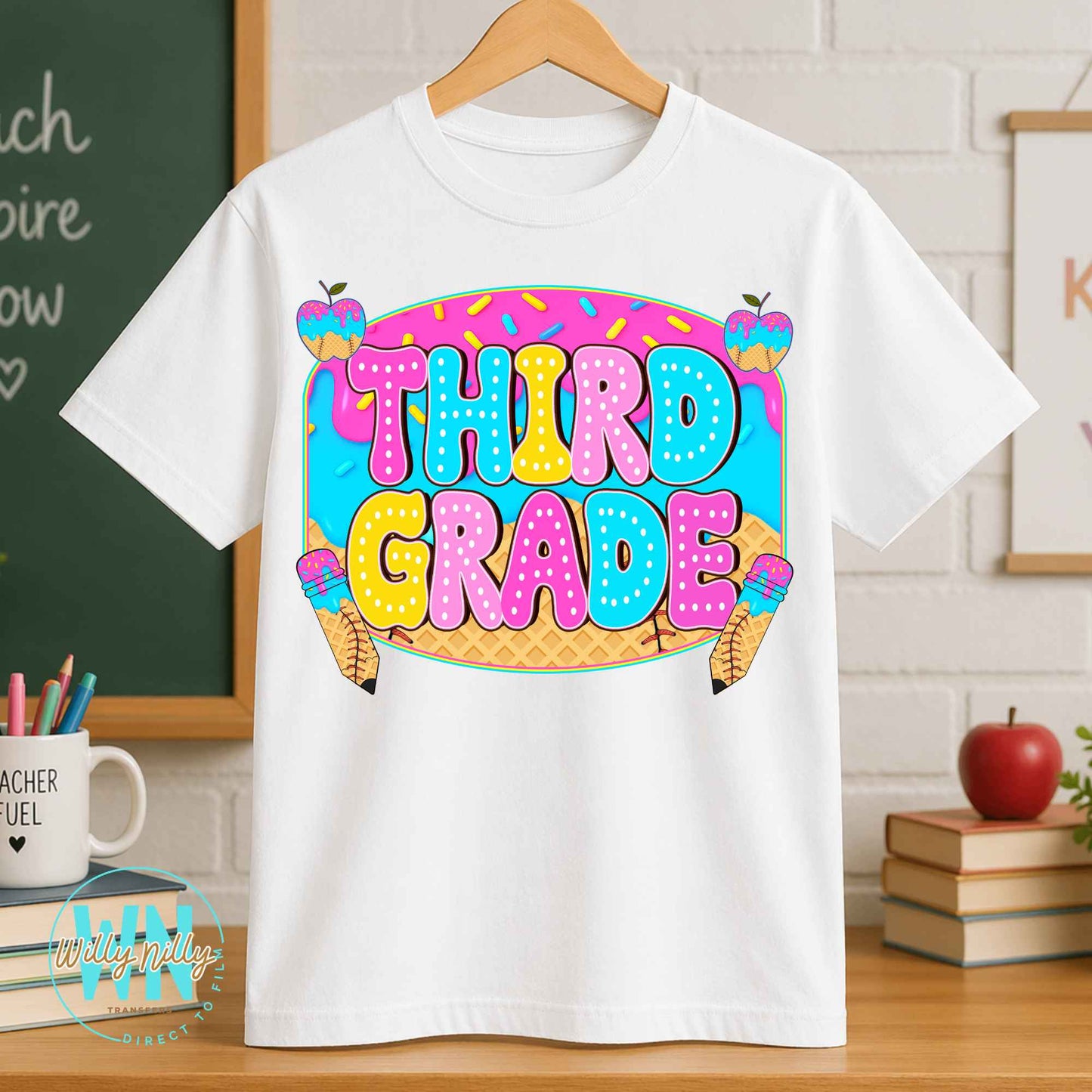 Third Grade (sweet)-Ready to Press DTF Transfer
