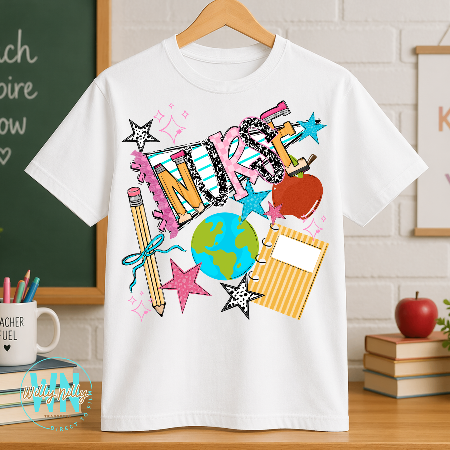 Nurse (back to school)-Ready to Press DTF Transfer