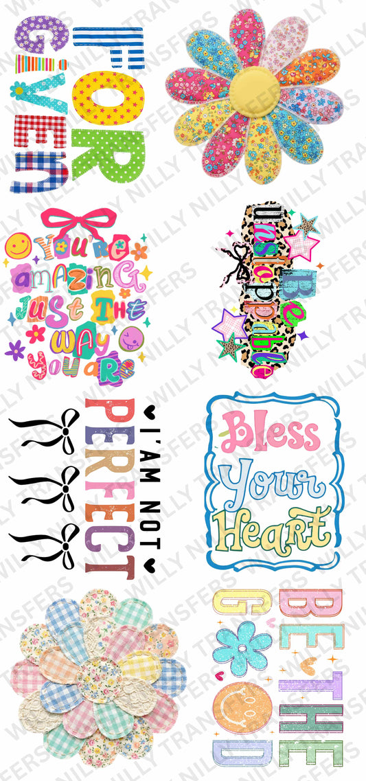 Premade Gang Sheet-Bless Your Heart (Adult)