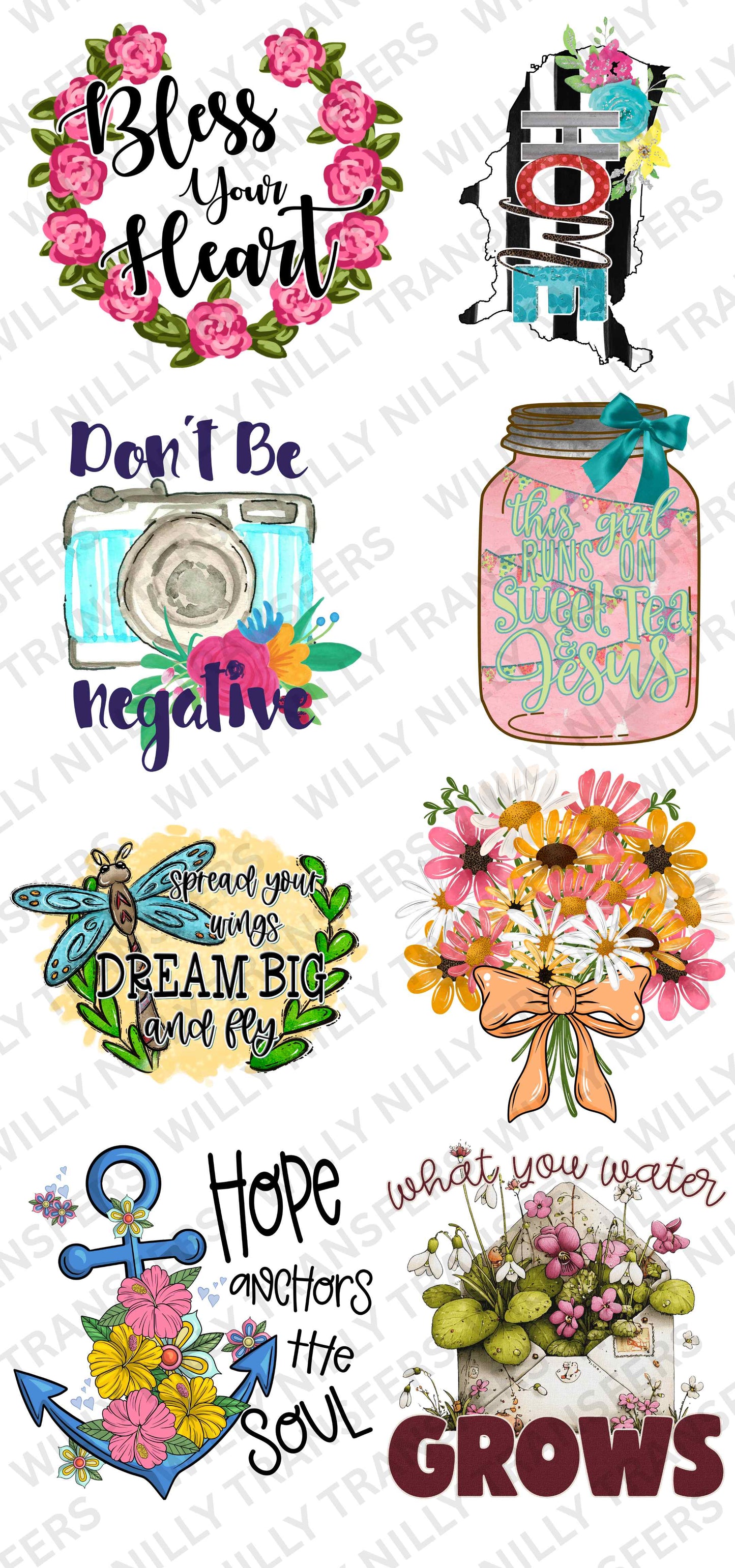 INSPIRATIONAL PREMADE READY TO GO (22.5X48) (ADULT)