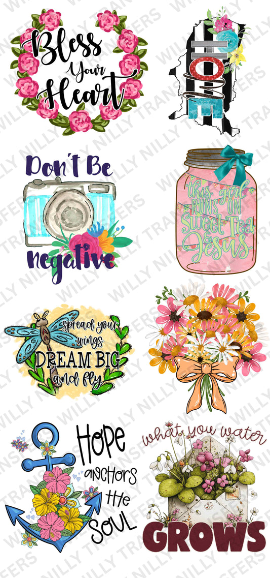 INSPIRATIONAL PREMADE READY TO GO (22.5X48) (ADULT)