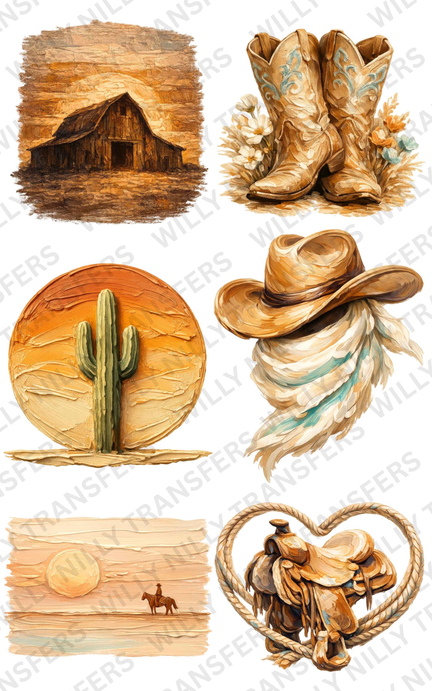 Premade Gang Sheet-Western(Adult)