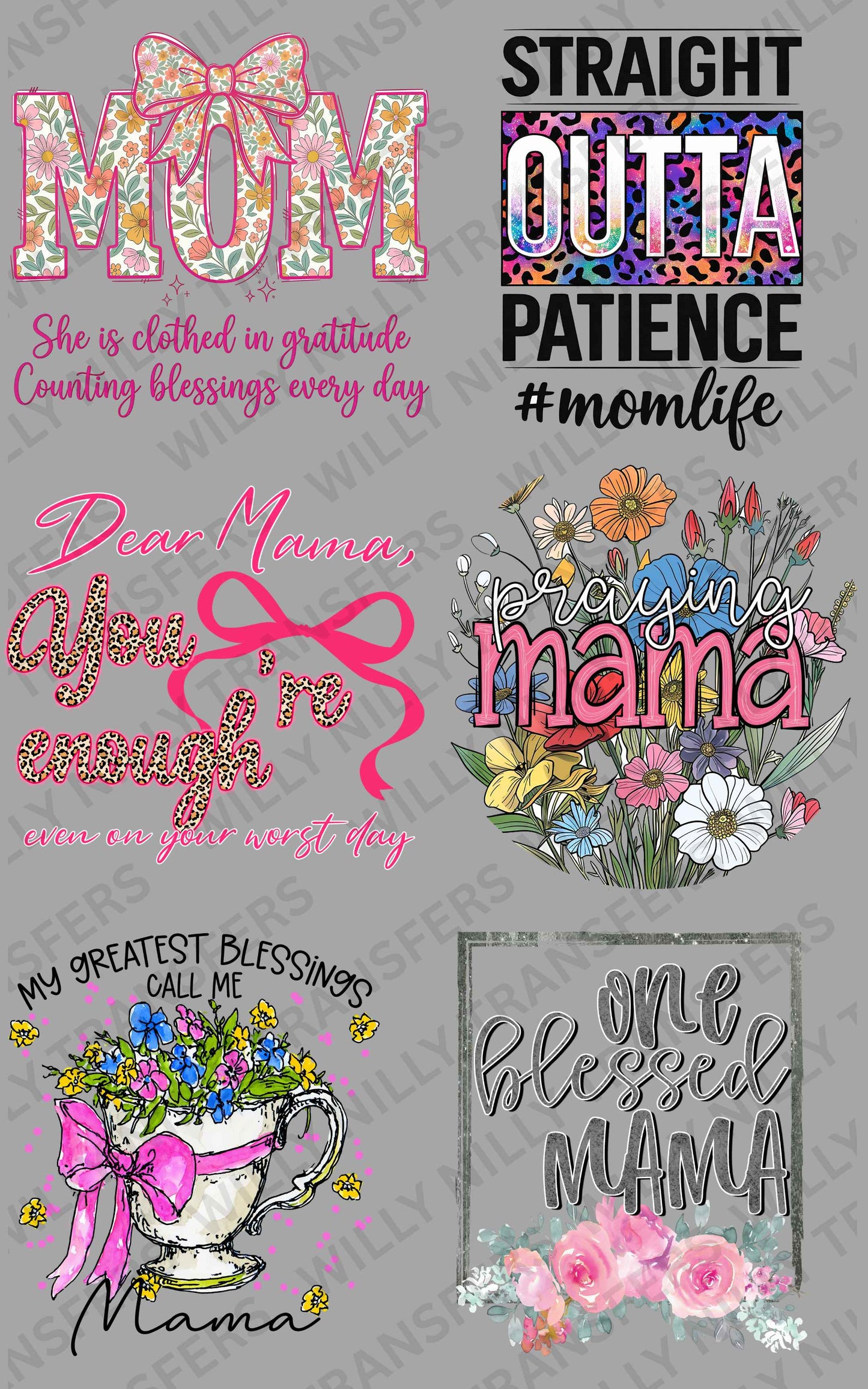 Premade Gang Sheet-#momlife (Adult)