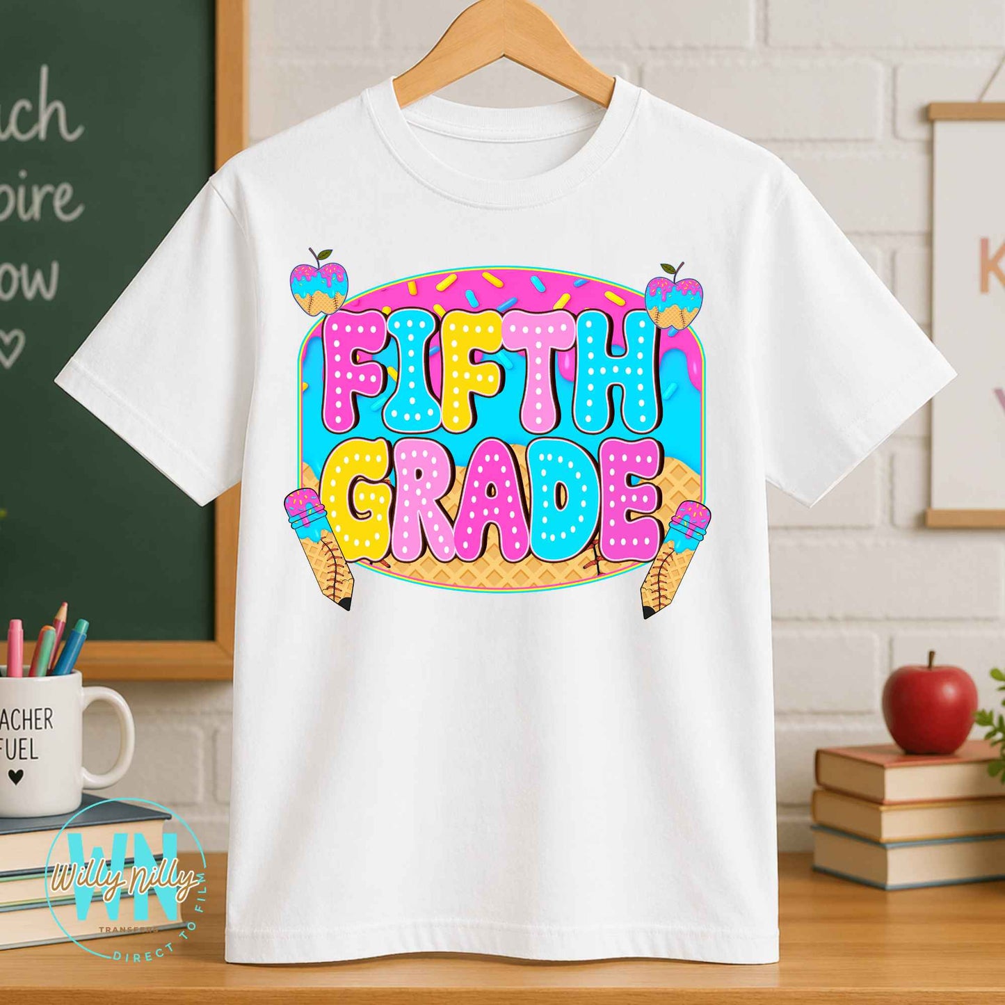 Fifth Grade (sweet)-Ready to Press DTF Transfer