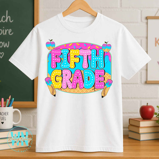 Fifth Grade (sweet)-Ready to Press DTF Transfer