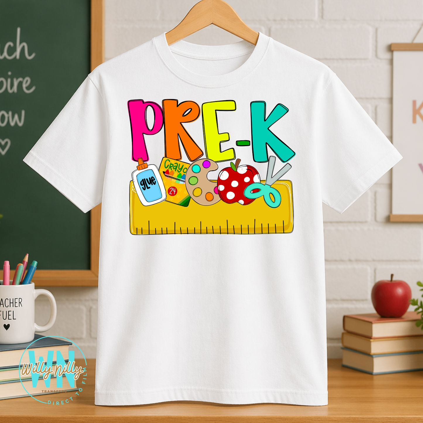 PreK-Ready to Press DTF Transfer