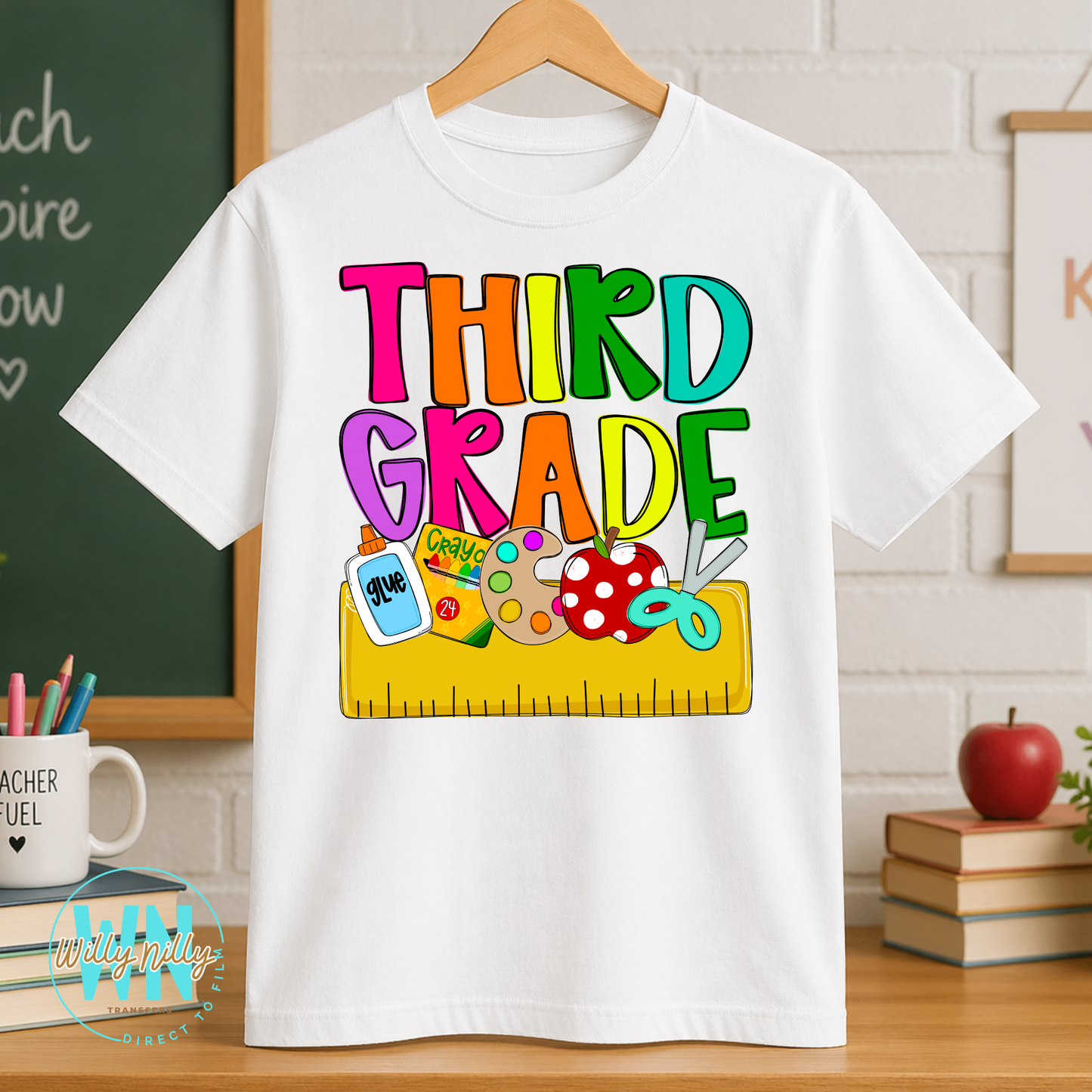 Third Grade-Ready to Press DTF Transfer