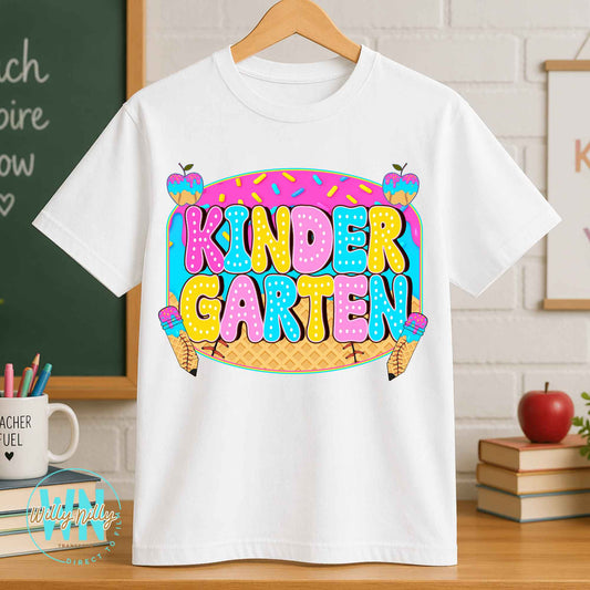 Kindergarten (sweet)-Ready to Press DTF Transfer