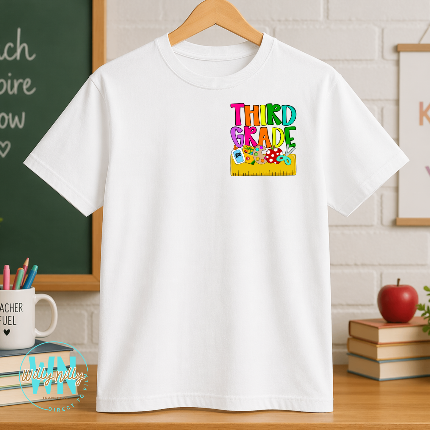 Third Grade-Ready to Press DTF Transfer