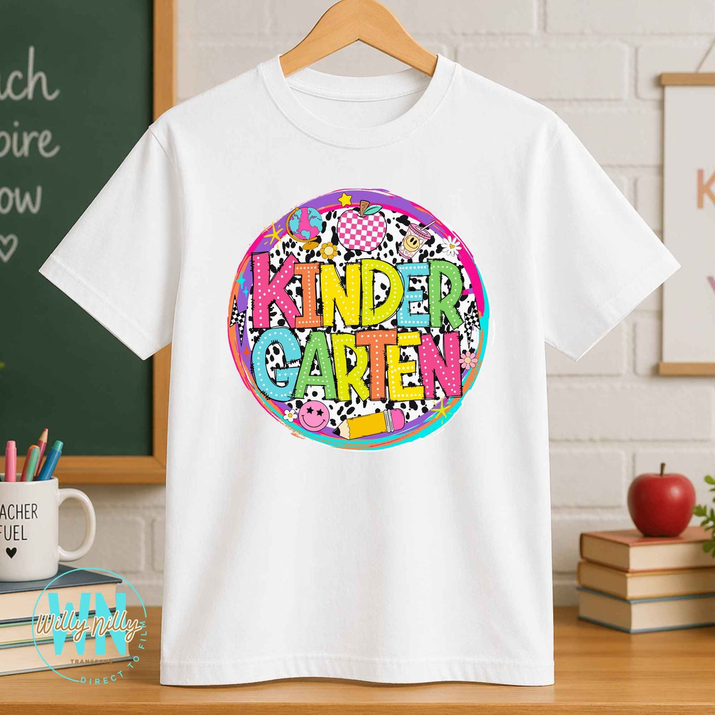 Cute Kindergarten-Ready to Press DTF Transfer