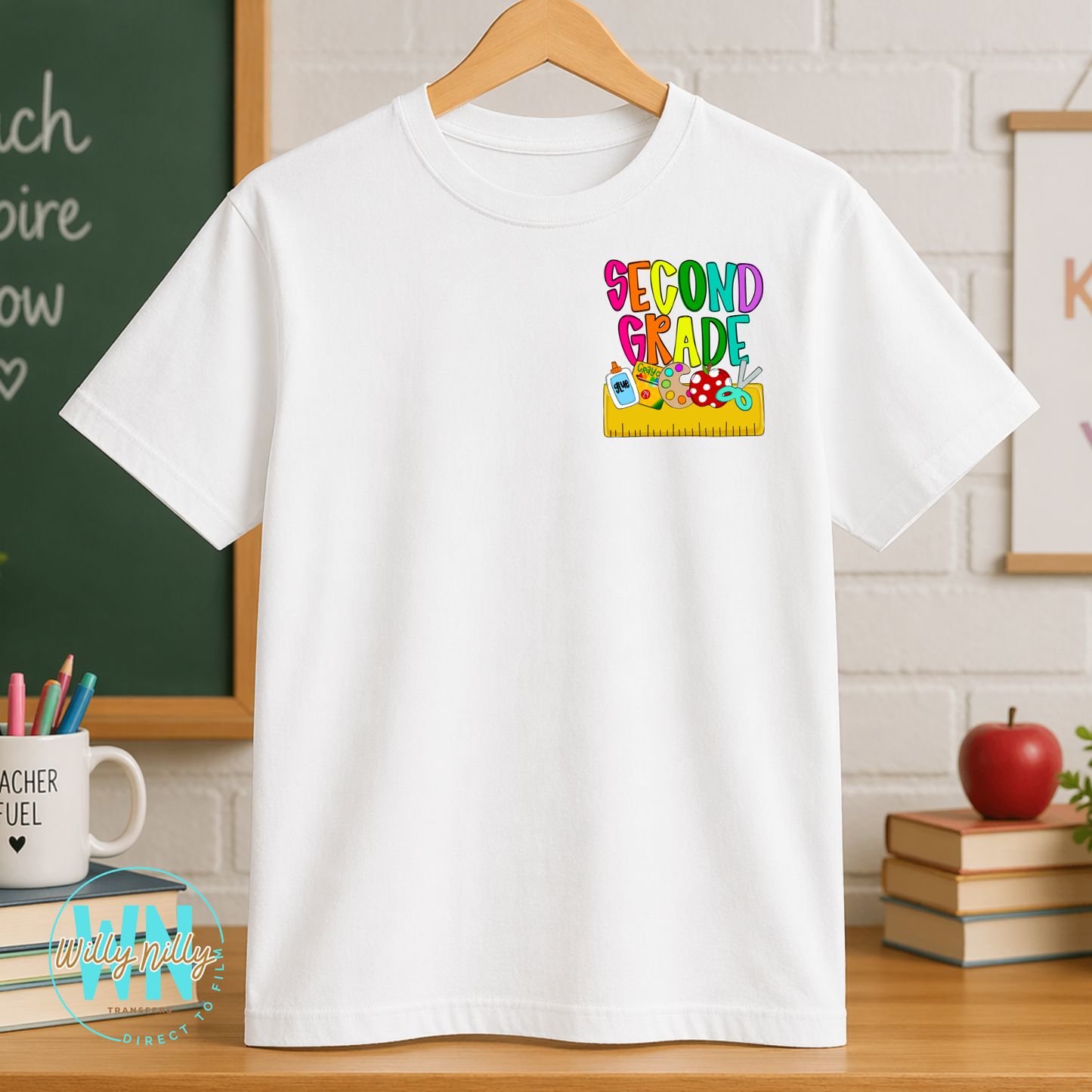Second Grade-Ready to Press DTF Transfer