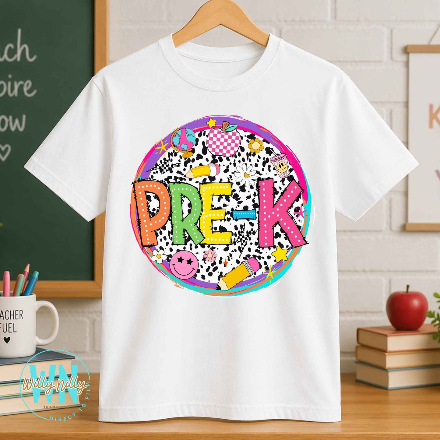 Cute PreK-Ready to Press DTF Transfer